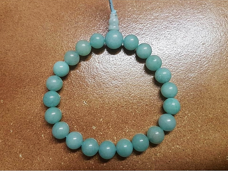 Budhův energetický náramek amazonit