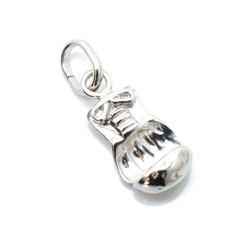 Stříbrná boxerská rukavice jako přívšsek