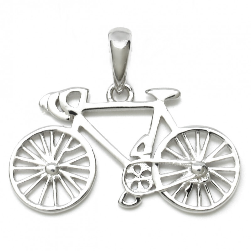 Stříbrný přívěsek kolo