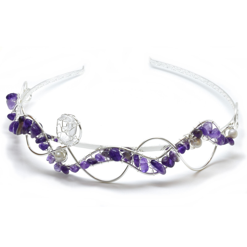 Čelenka s ametysty