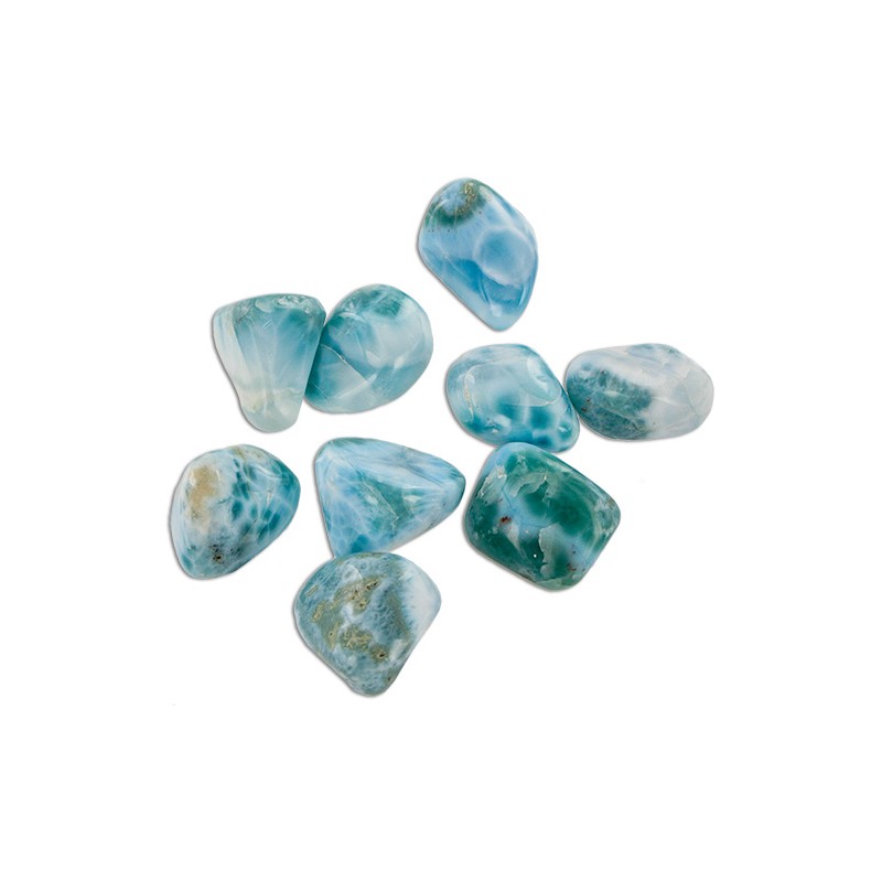 Stříbrný náramek larimar