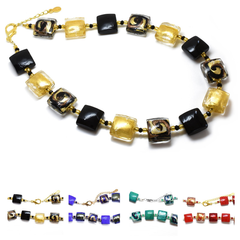 Náhrdelník z muránského skla