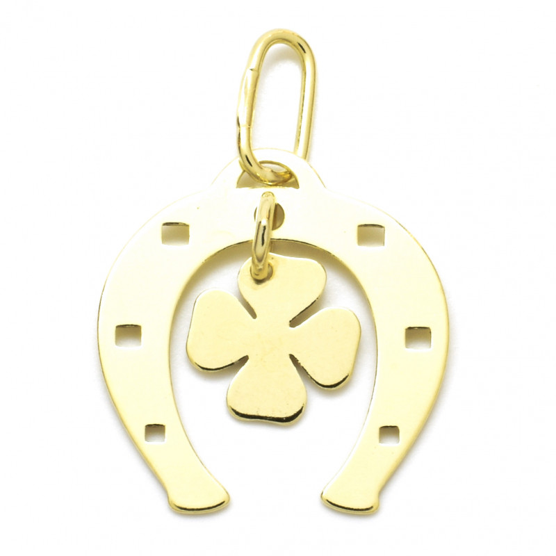 Zlatý přívěsek pro štěstí