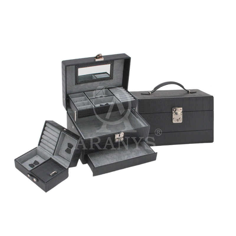 Velká šperkovnice s menší šperkovnicí uvnitř